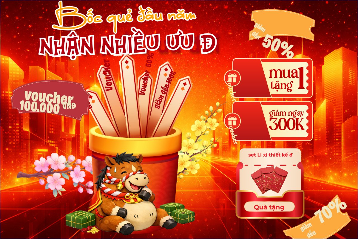 Bốc quẻ đầu năm nhận nhiêu ưu đãi