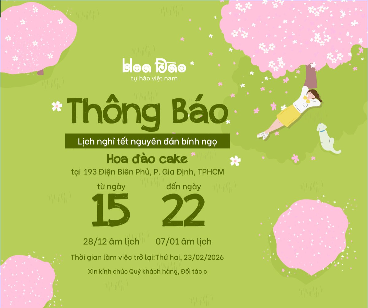 Thông báo lịch nghỉ Tết dương lịch 2026