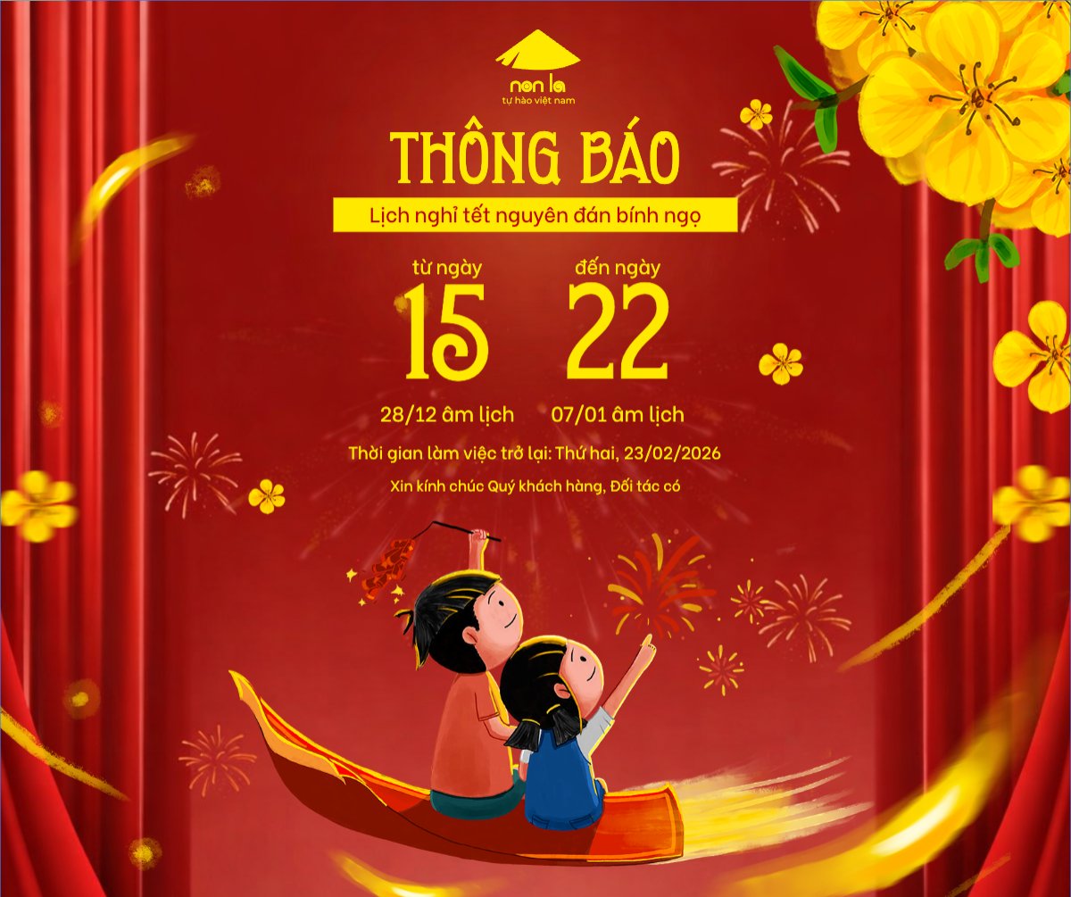 Thông báo lịch nghỉ Tết dương lịch 2026
