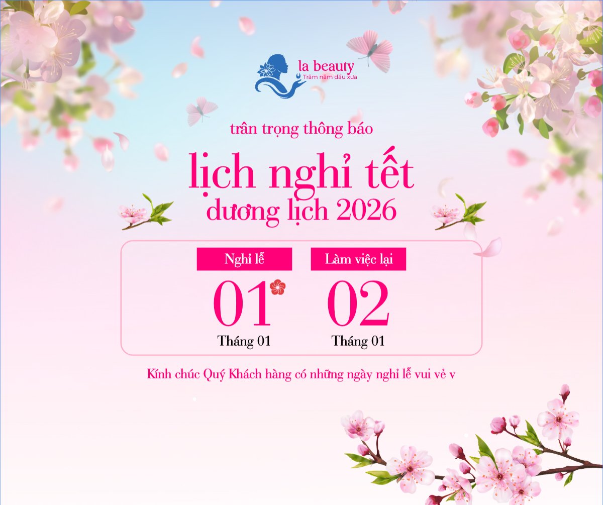 Thông báo lịch nghỉ Tết dương lịch 2026