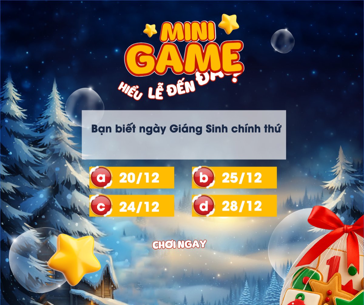 Mini game hiểu lễ đến đâu?