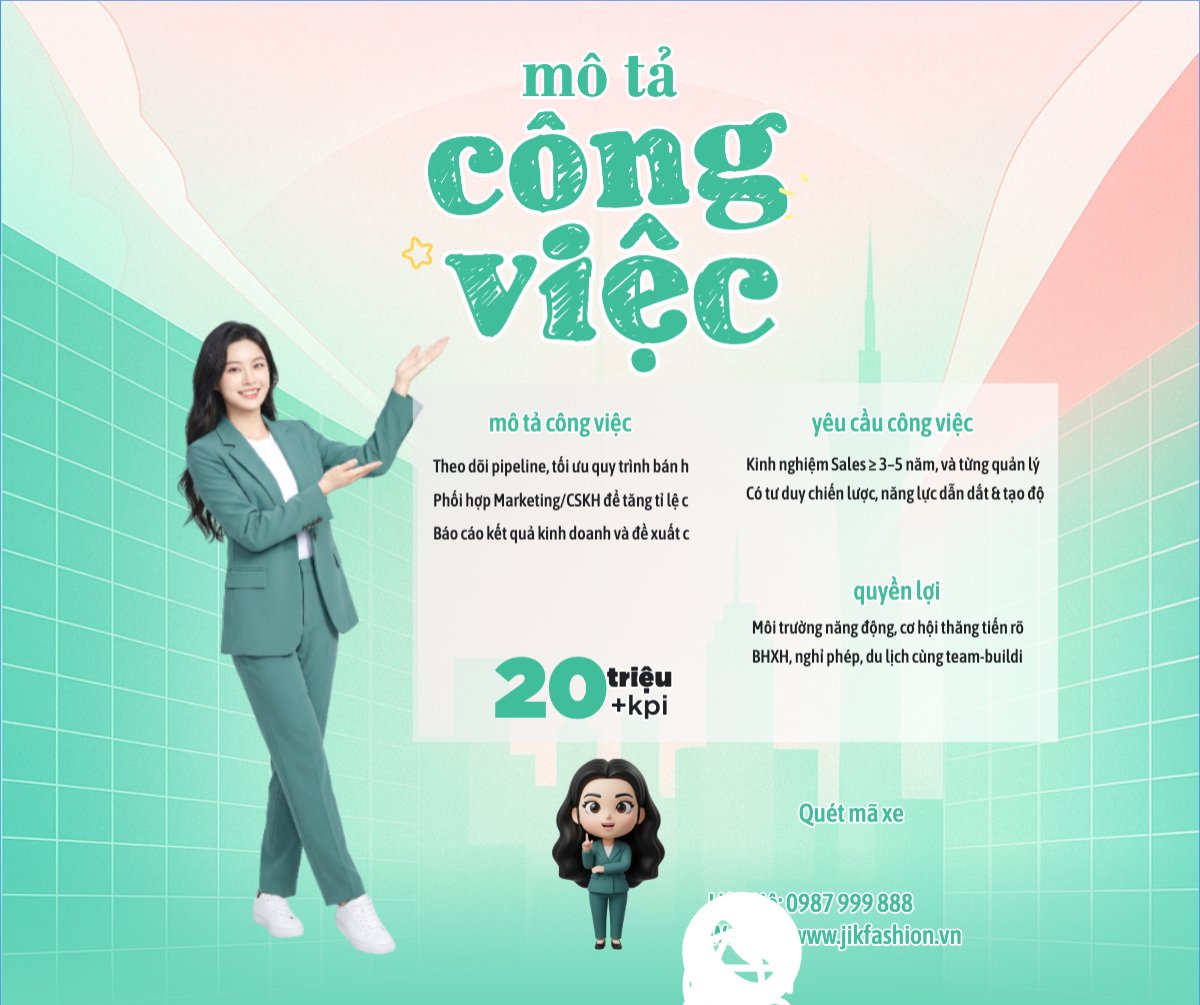 Tuyển dụng 20 cộng sự