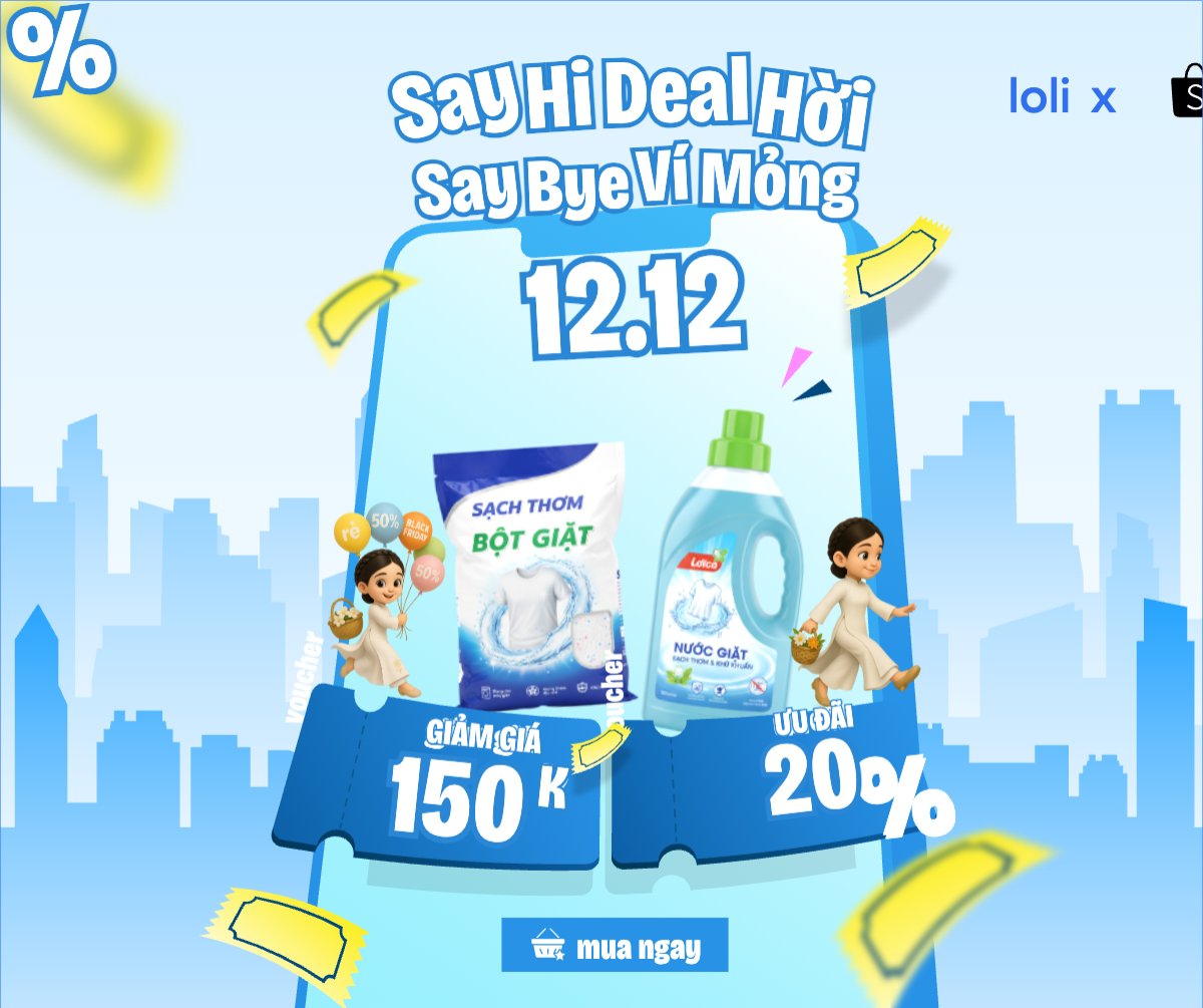 Say hi deal hời say bye ví mỏng