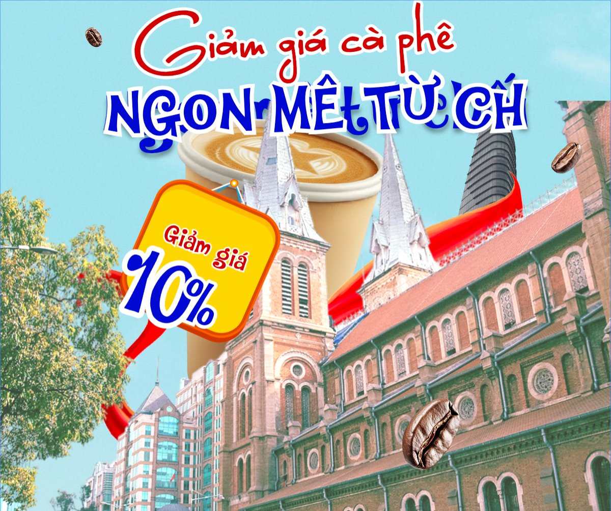 Giảm giá cà phê ngon mê từ chối