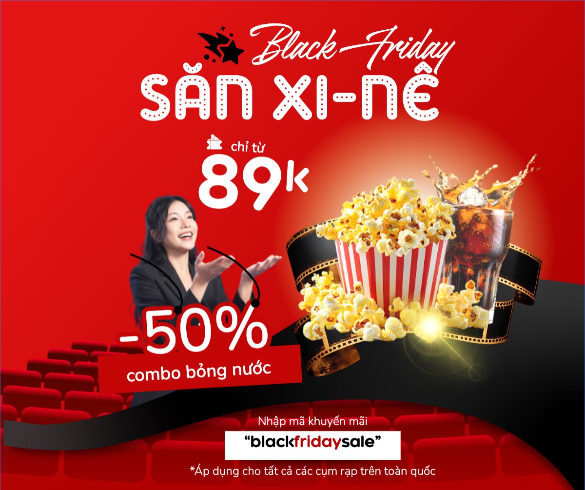 Black Friday săn xi-nê