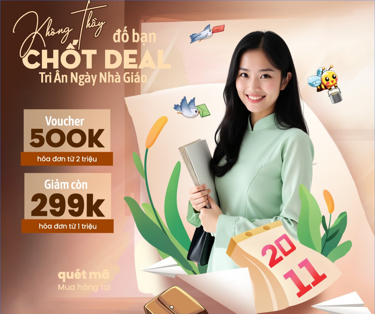 Chốt deal tri ân 20/11