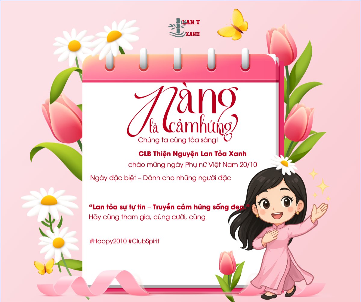 20/10, Ngày phụ nữ Việt Nam, Vietnamese Women's Day, phụ nữ, sự kiện, event, dễ thương, cute, chibi, hoạt hình, cartoon