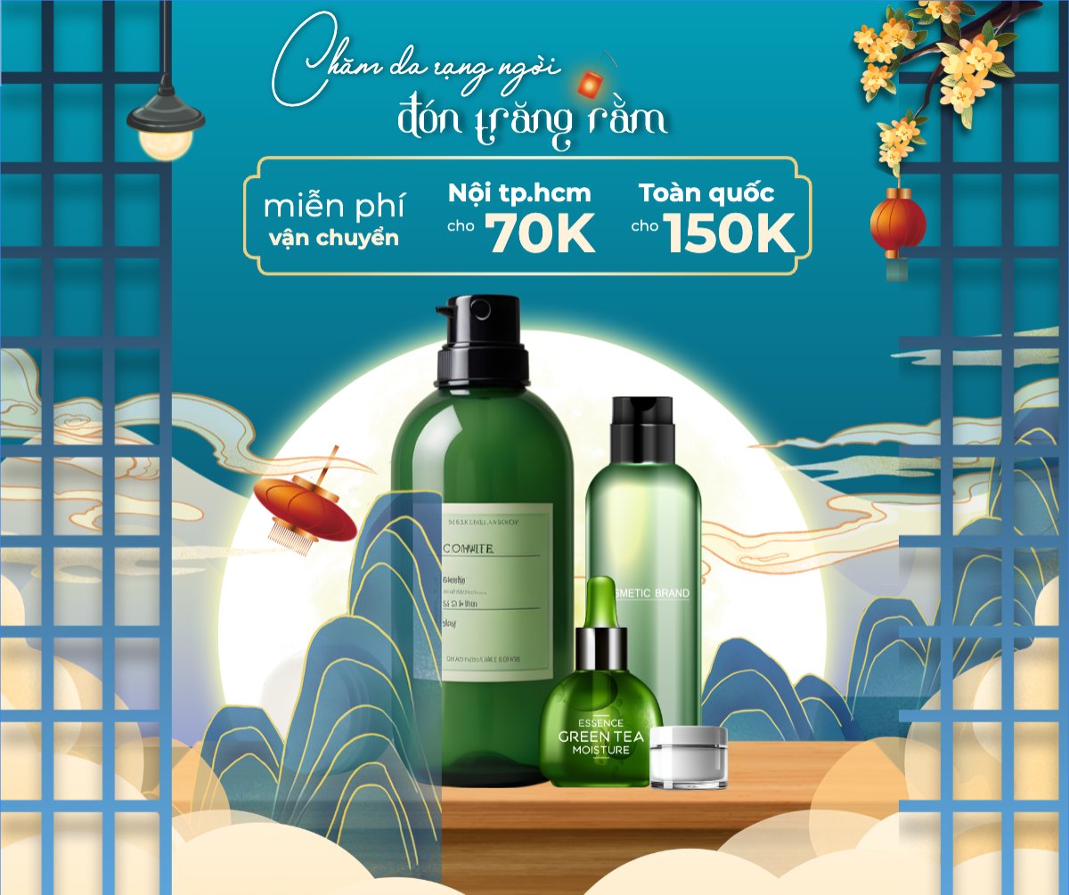 Trung thu, Tết Đoàn Viên, mid-autumn festival, sự kiện, event, mỹ phẩm, beauty, làm đẹp, hiện đại, modern, đơn giản