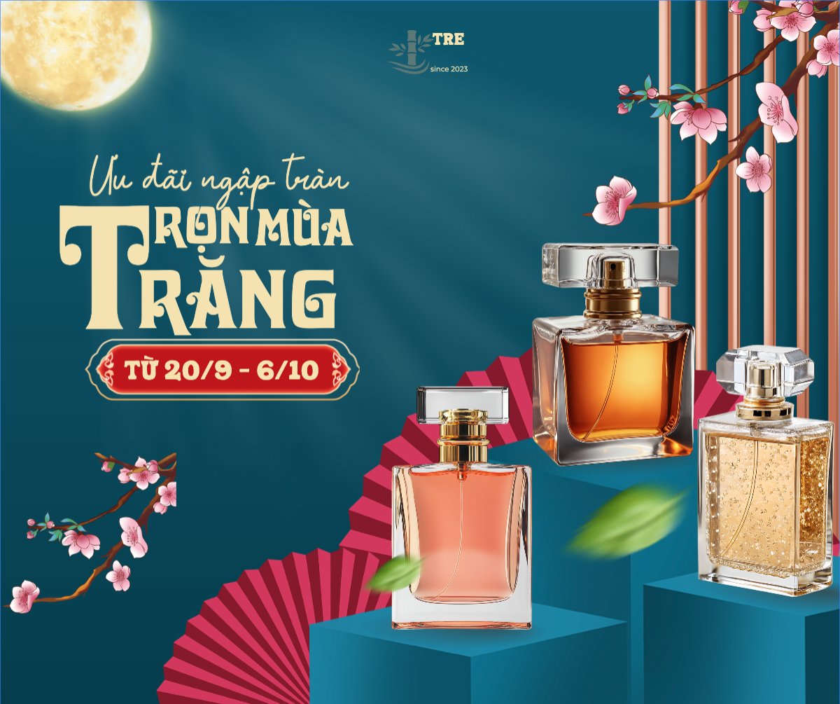 Trung thu, Tết Đoàn Viên, mid-autumn festival, sự kiện, event, mỹ phẩm, beauty, làm đẹp,  perfume, nước hoa, hiện đại, modern, đơn giản