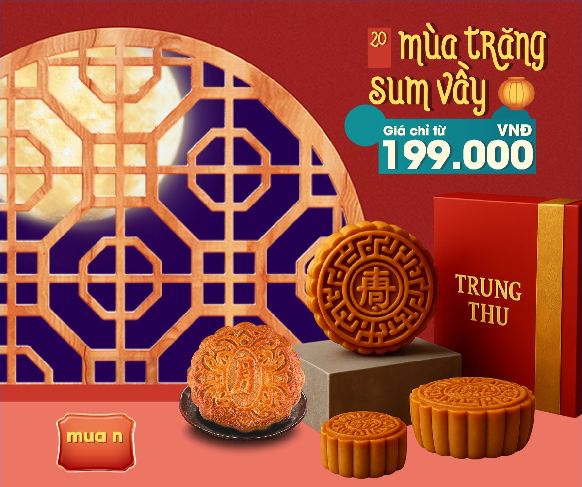 Trung thu, Tết Đoàn Viên, mid-autumn festival, sự kiện, ẩm thực, food, event, hiện đại, modern, đơn giản