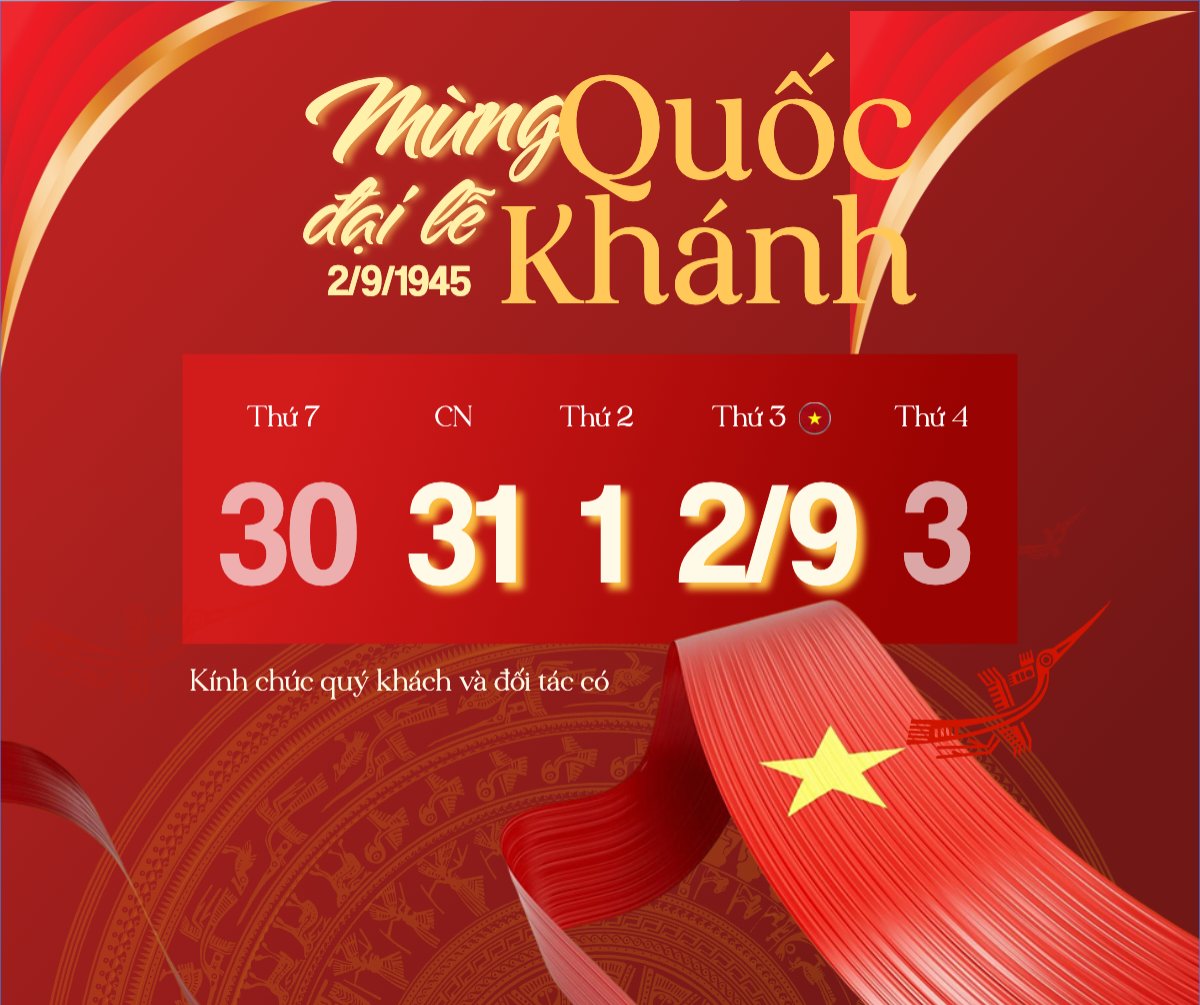 2/9, Quốc Khánh, lễ hội, thông báo, lịch nghỉ, Việt Nam, sự kiện, event, hiện đại, modern