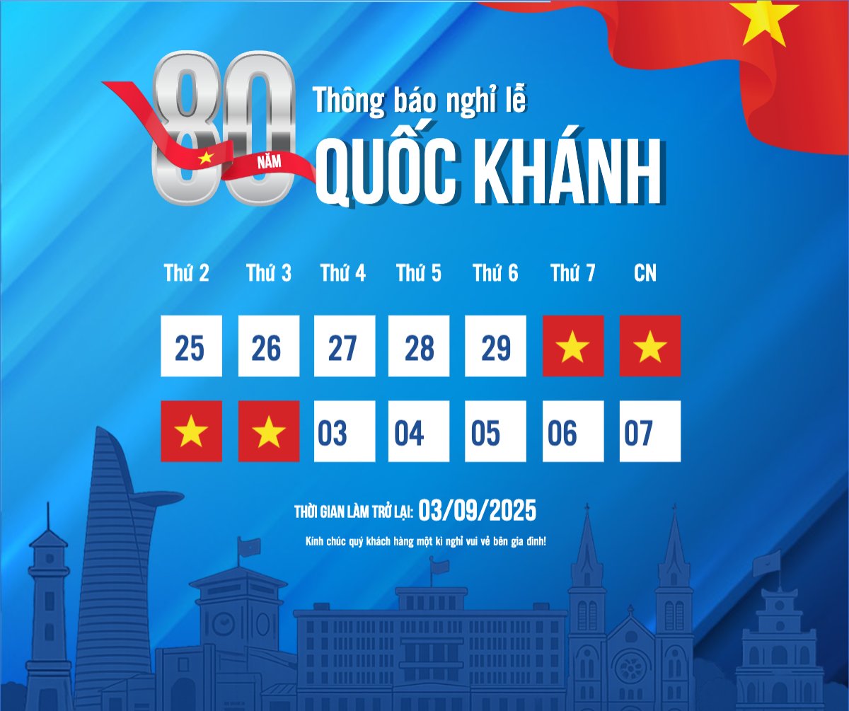 2/9, Quốc Khánh, lễ hội, thông báo, lịch nghỉ, Việt Nam, sự kiện, event, hiện đại, modern