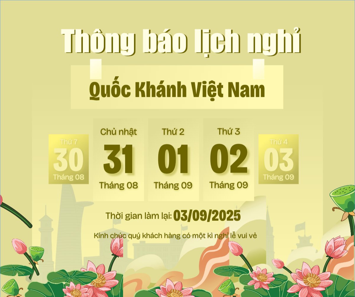 2/9, Quốc Khánh, lễ hội, thông báo, lịch nghỉ, Việt Nam, sự kiện, event, hiện đại, modern