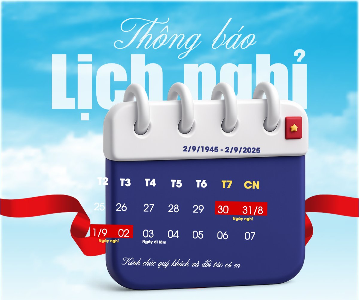 2/9, Quốc Khánh, lễ hội, thông báo, lịch nghỉ, Việt Nam, sự kiện, event, hiện đại, modern