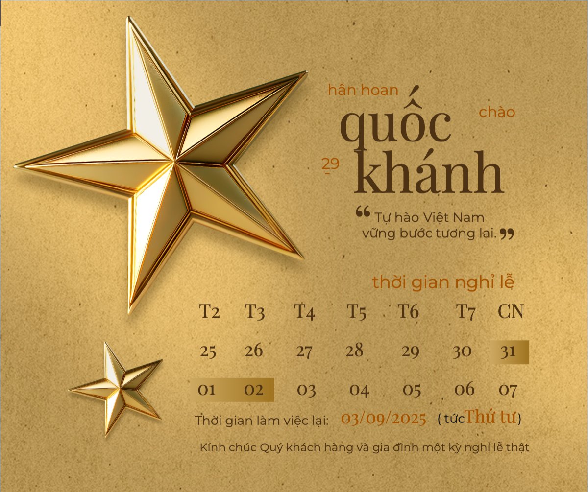 2/9, Quốc Khánh, lễ hội, thông báo, lịch nghỉ, Việt Nam, sự kiện, event, hiện đại, modern