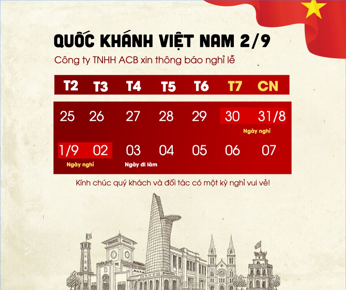 2/9, Quốc Khánh, lễ hội, thông báo, lịch nghỉ, Việt Nam, sự kiện, event, cổ điển, vintage, retro, classic
