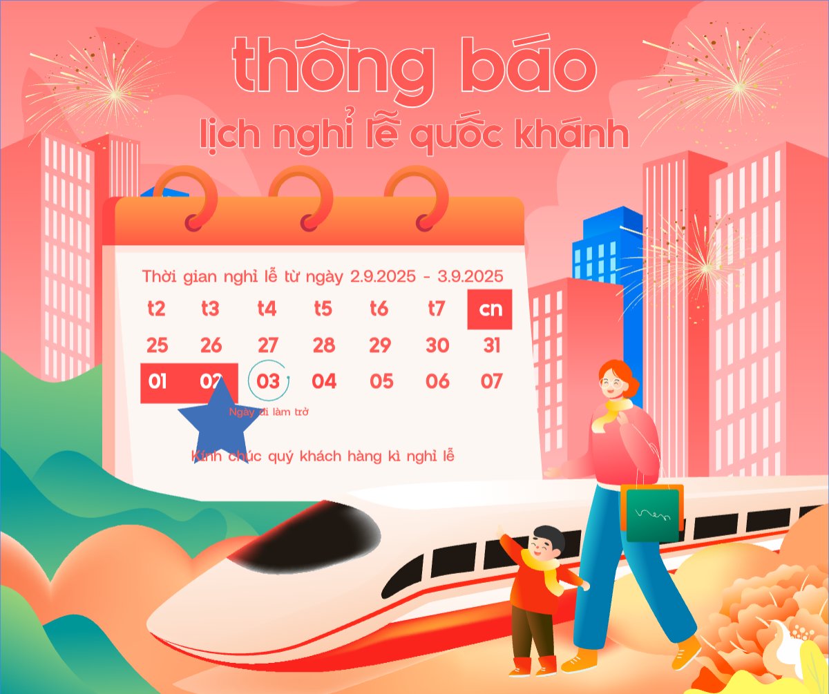 2/9, Quốc Khánh, lễ hội, thông báo, lịch nghỉ, Việt Nam, sự kiện, event, dễ thương, cute