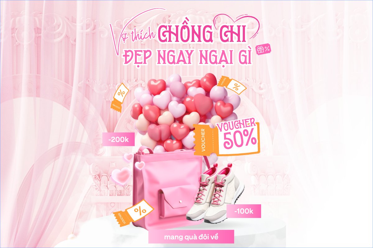 Vợ thích chồng chi đẹp ngay ngại gì