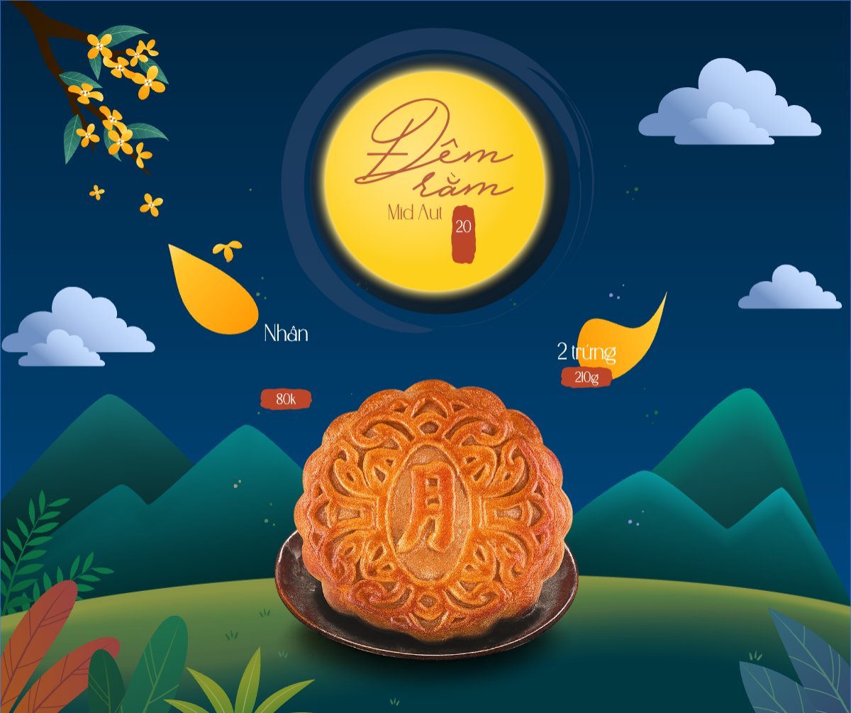 Trung thu, Tết Đoàn Viên, mid-autumn festival, sự kiện, event, lễ hội, festival, ẩm thực, food, bánh trung thu, cute, dễ thương