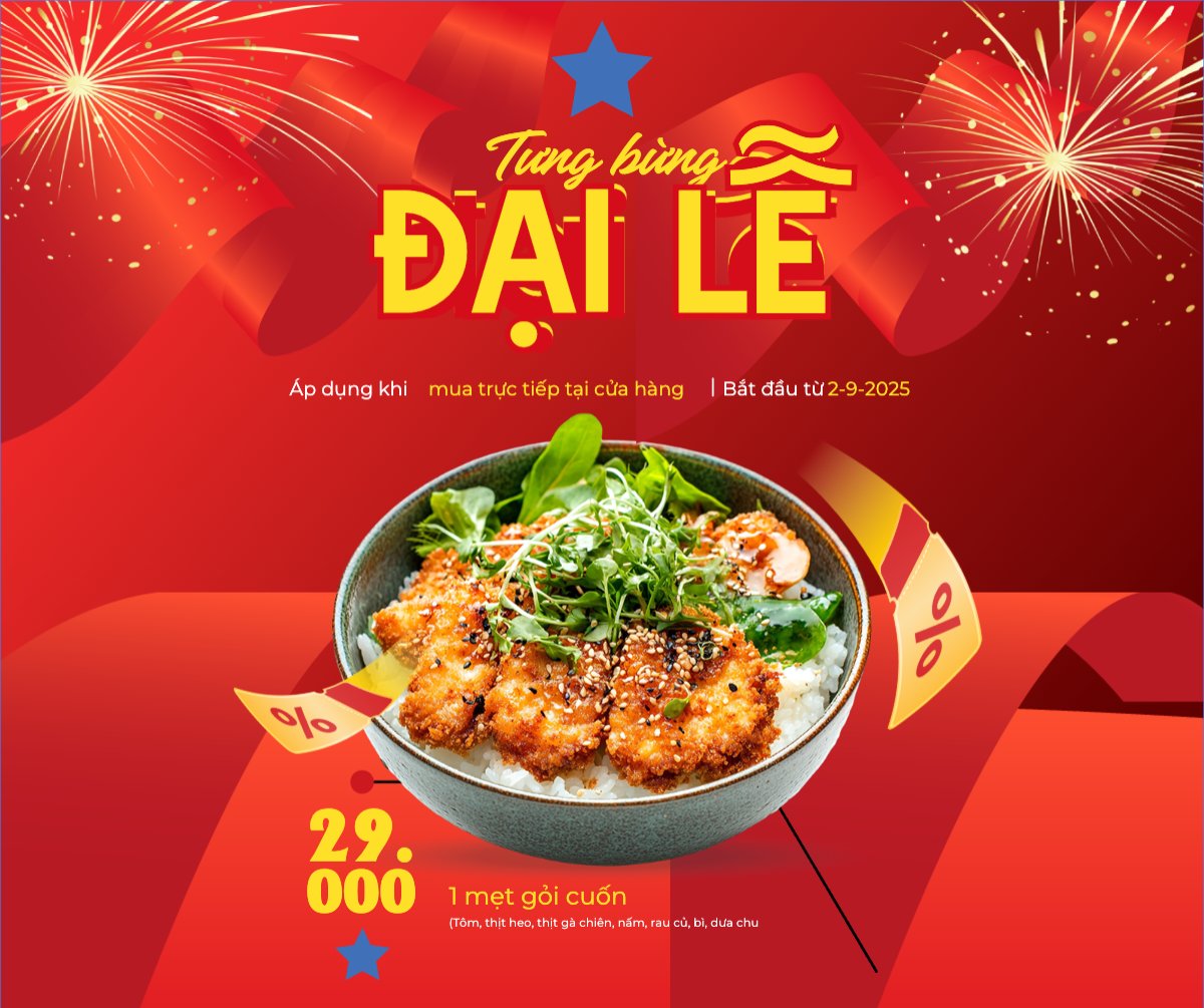 2/9, Quốc Khánh, lễ hội, Việt Nam, đồ ăn, food, thực phẩm, ẩm thực, món ăn, F&B, thức ăn, hiện đại, modern