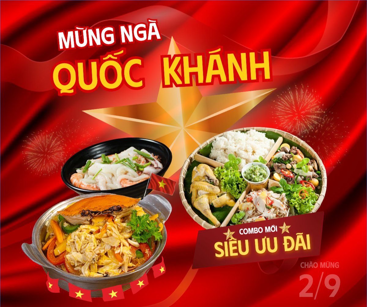 2/9, Quốc Khánh, lễ hội, Việt Nam, đồ ăn, food, thực phẩm, ẩm thực, món ăn, F&B, thức ăn, hiện đại, modern