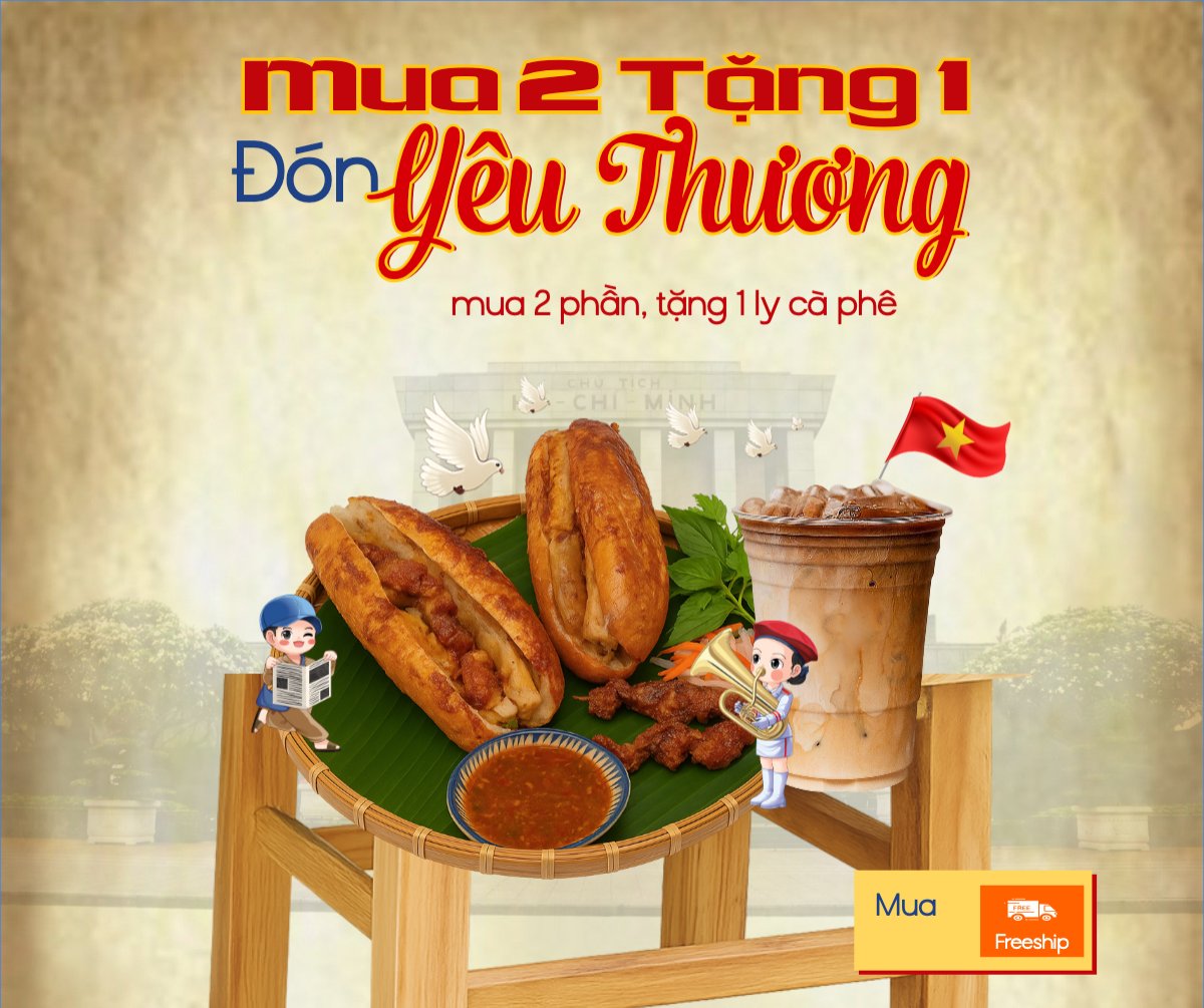 2/9, Quốc Khánh, lễ hội, Việt Nam, đồ ăn, food, thực phẩm, ẩm thực, món ăn, F&B, thức ăn, cổ điển, vintage, retro, classic