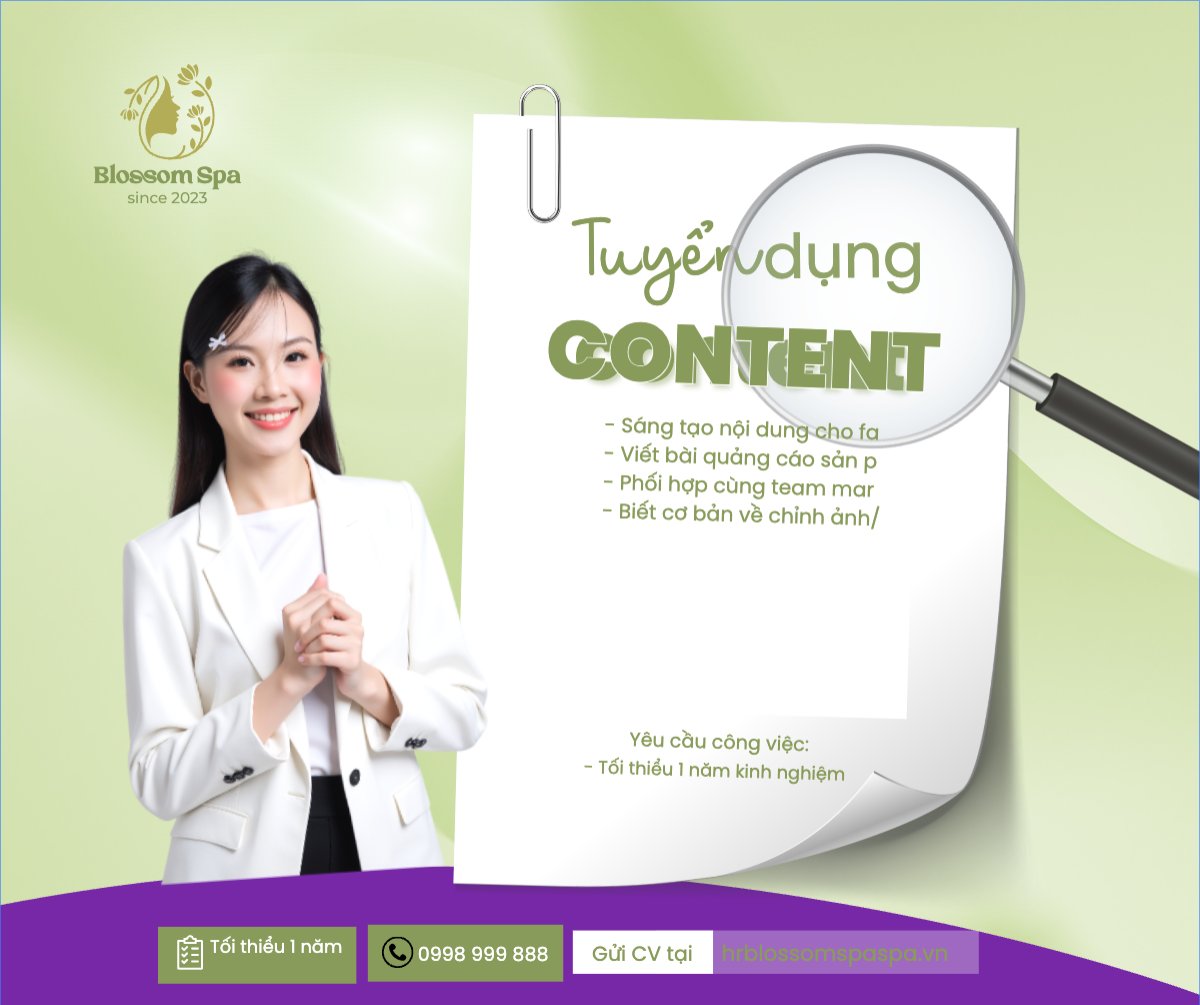 Content creator, sáng tạo nội dung, spa, beauty, làm đẹp, xây dựng, build, nội thất, bất động sản, interior, real estate, hiện đại, modern