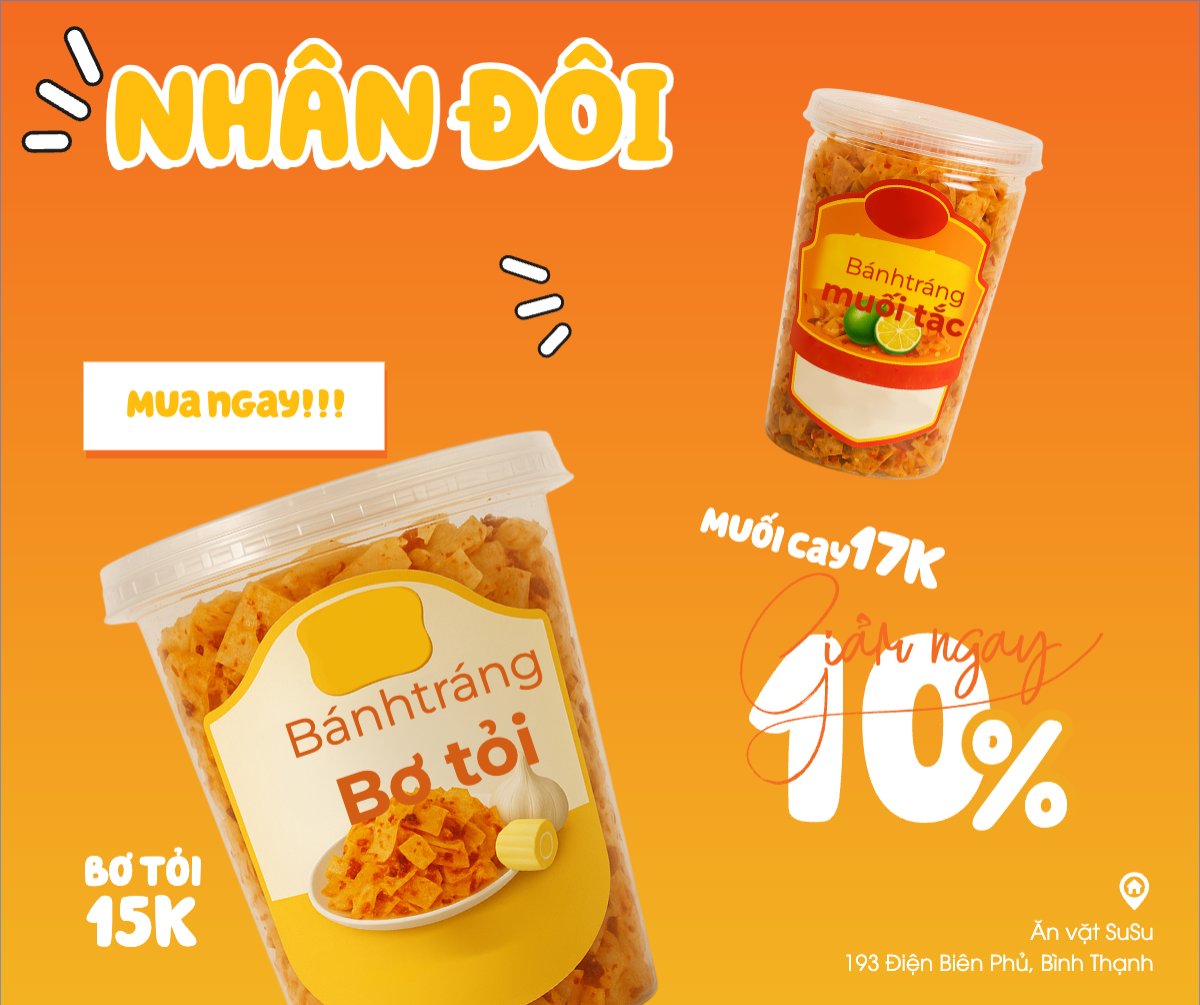 Bánh tráng, đồ ăn, food, thực phẩm, ẩm thực, món ăn, F&B, nhà hàng, thức ăn, dễ thương, hiện đại