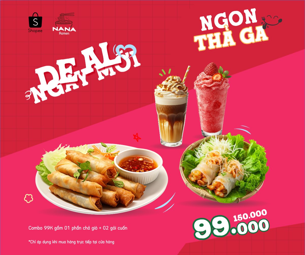 Chả giò, gỏi cuốn, cà phê, nước uống, đồ ăn, food, thực phẩm, ẩm thực, món ăn, F&B, nhà hàng, thức ă