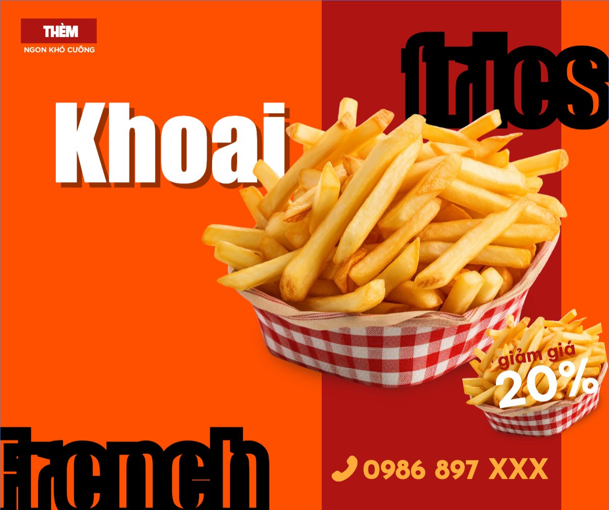 Đồ ăn, food, thực phẩm, ẩm thực, món ăn, F&B, nhà hàng, thức ăn, ăn vặt, fastfood, khoai tây chiên, french fries