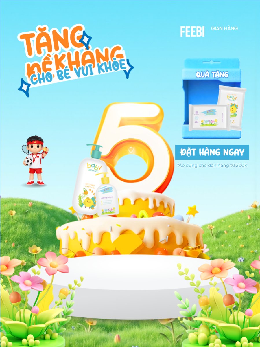 Tăng đề kháng cho bé vui khỏe