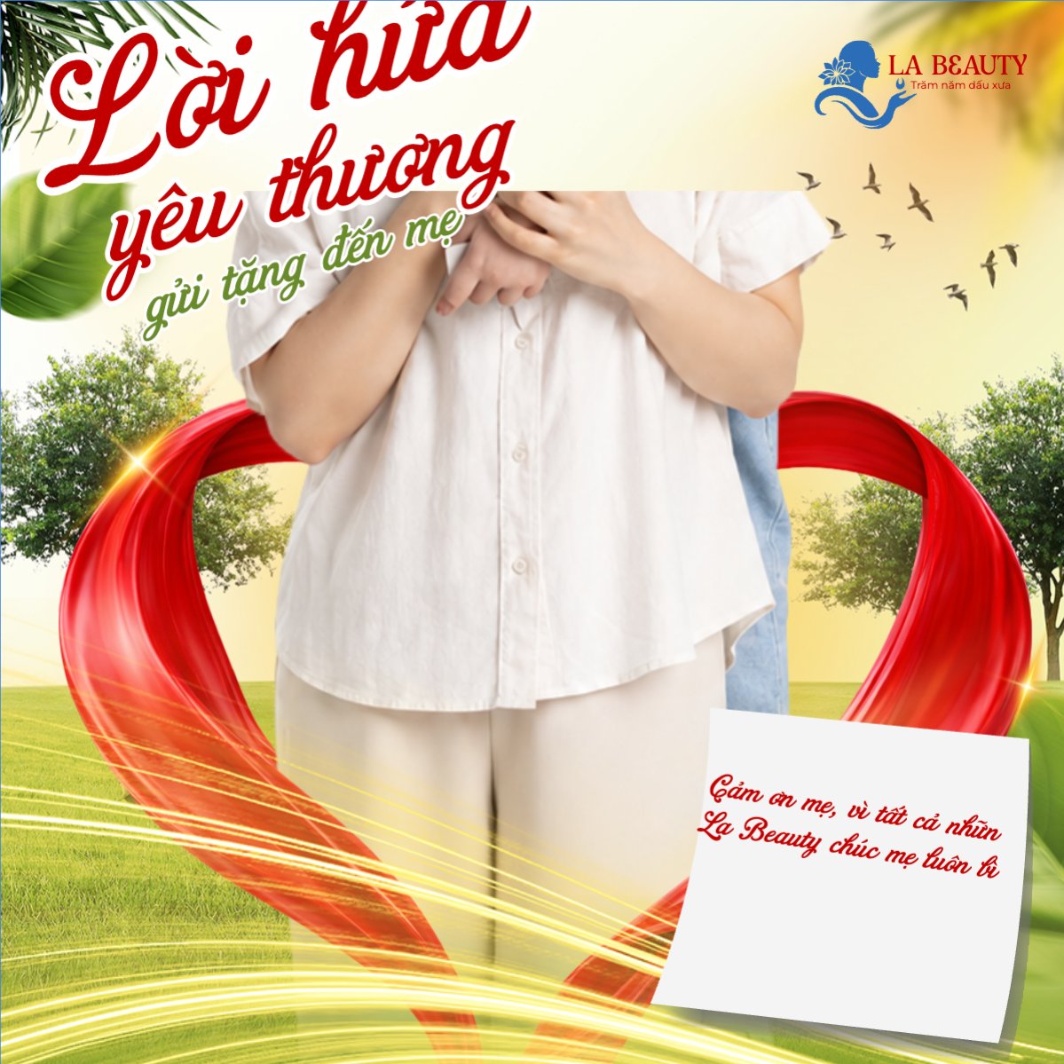 Lời hứa yêu thương gửi tặng đến mẹ