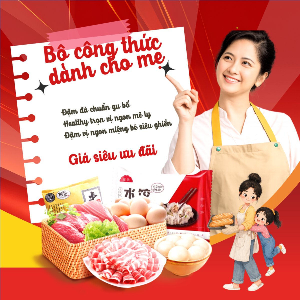 Bộ công thức dành cho mẹ