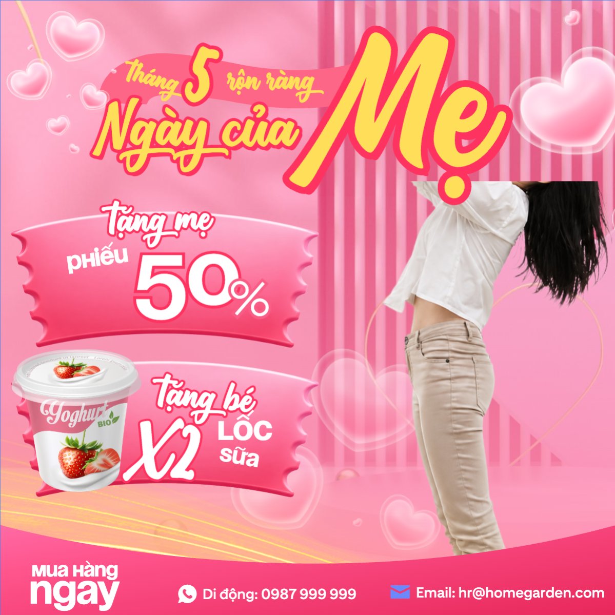 Tháng 5 rộn ràng ngày của Mẹ
