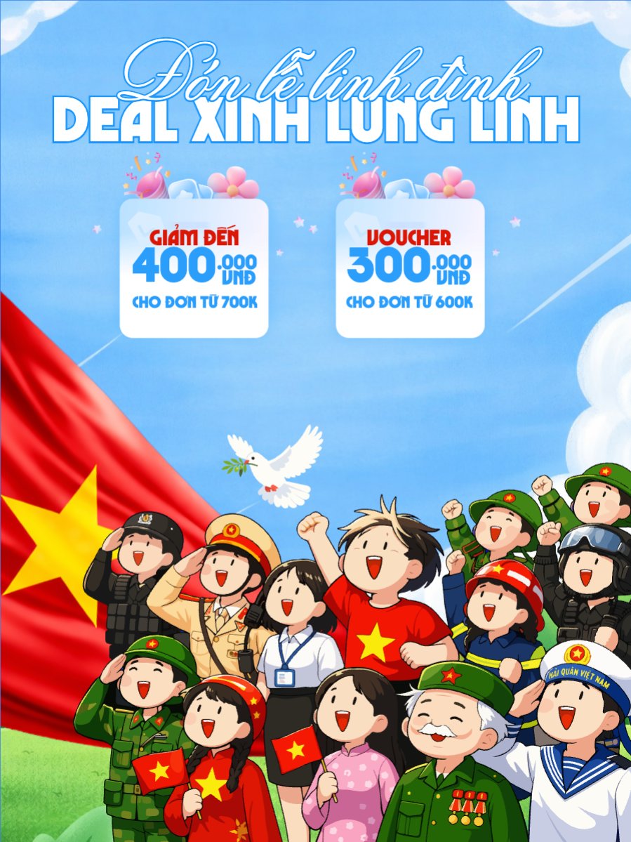 Đón lễ linh đình Deal xinh lung linh