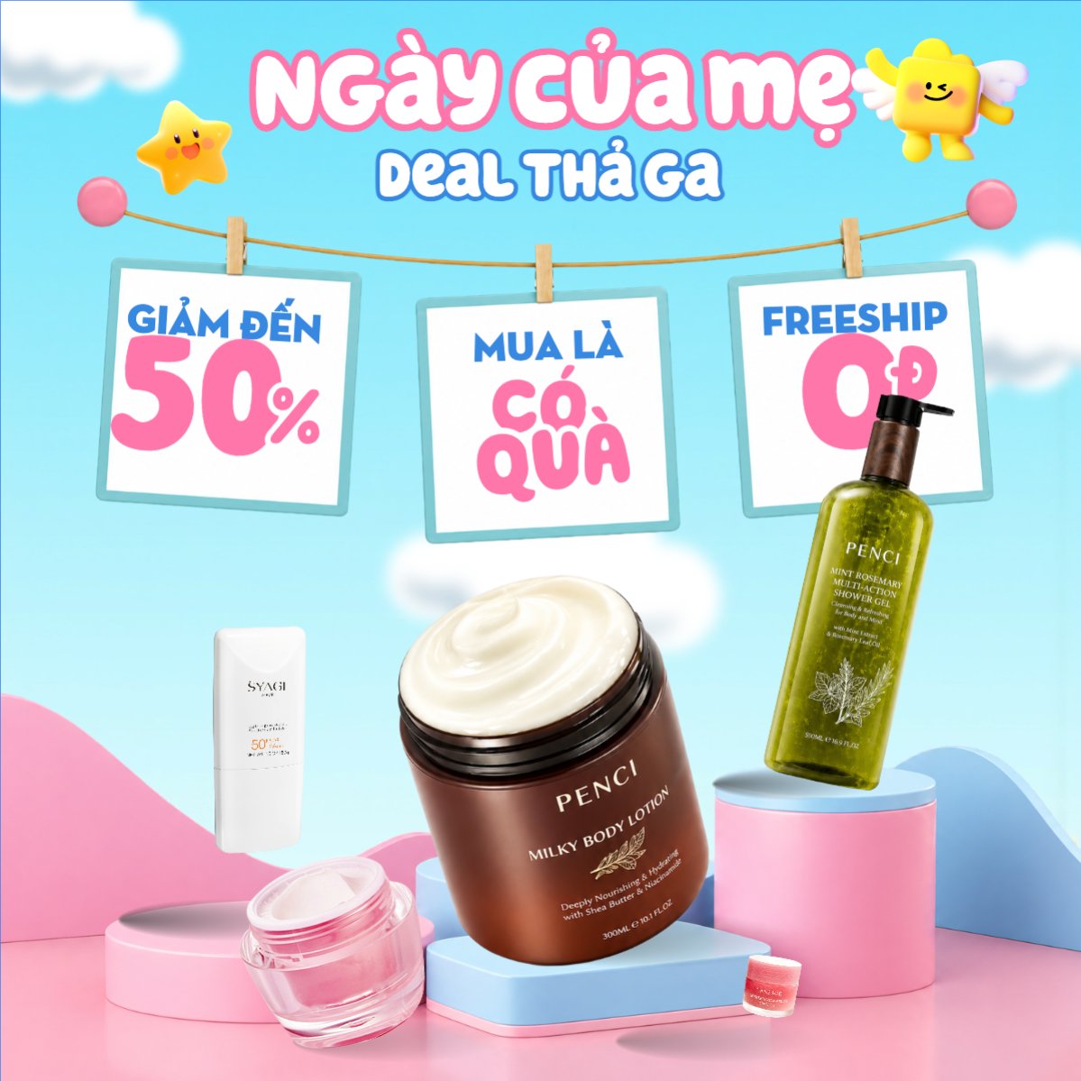 Ngày của mẹ deal thả ga