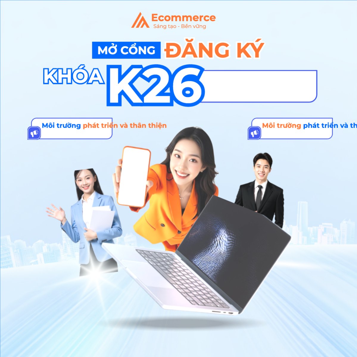 Mở cổng đăng ký khóa học