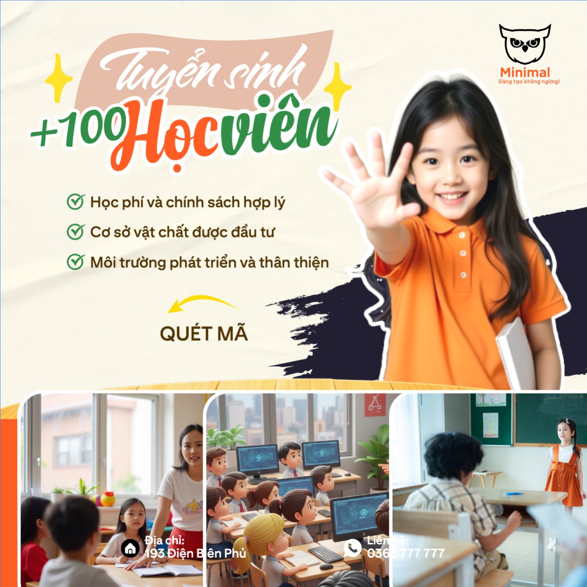 Tuyển sinh 100 học viên