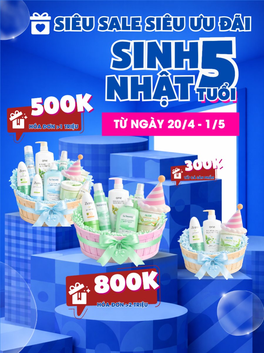Giảm giá sinh nhật
