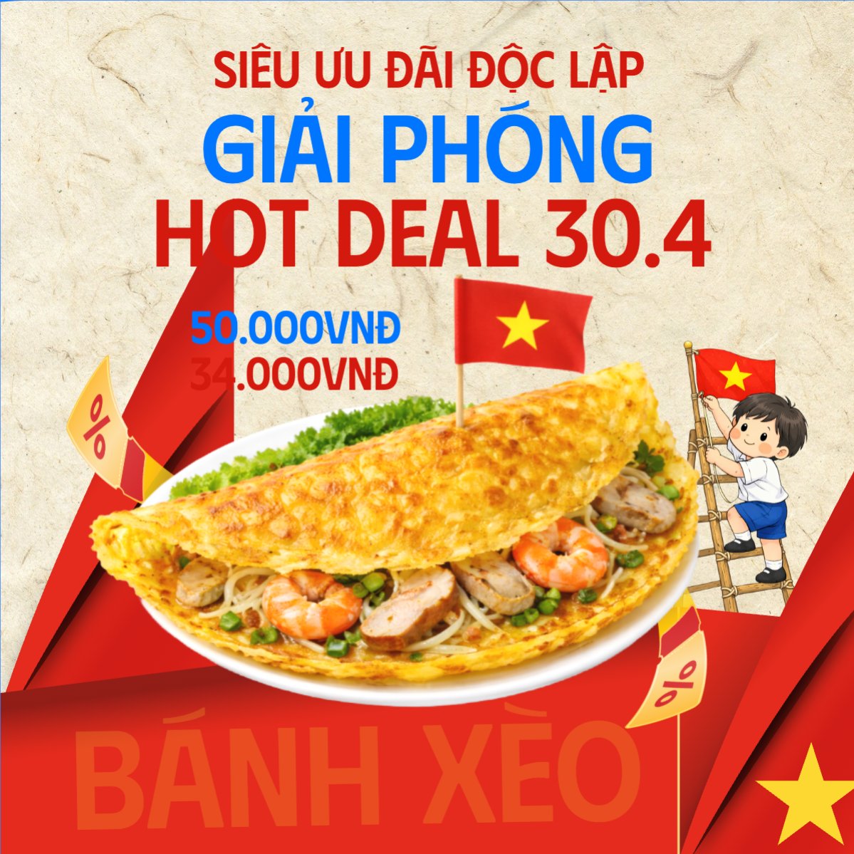 Siêu ưu đãi độc lập giải phóng Hot Deal