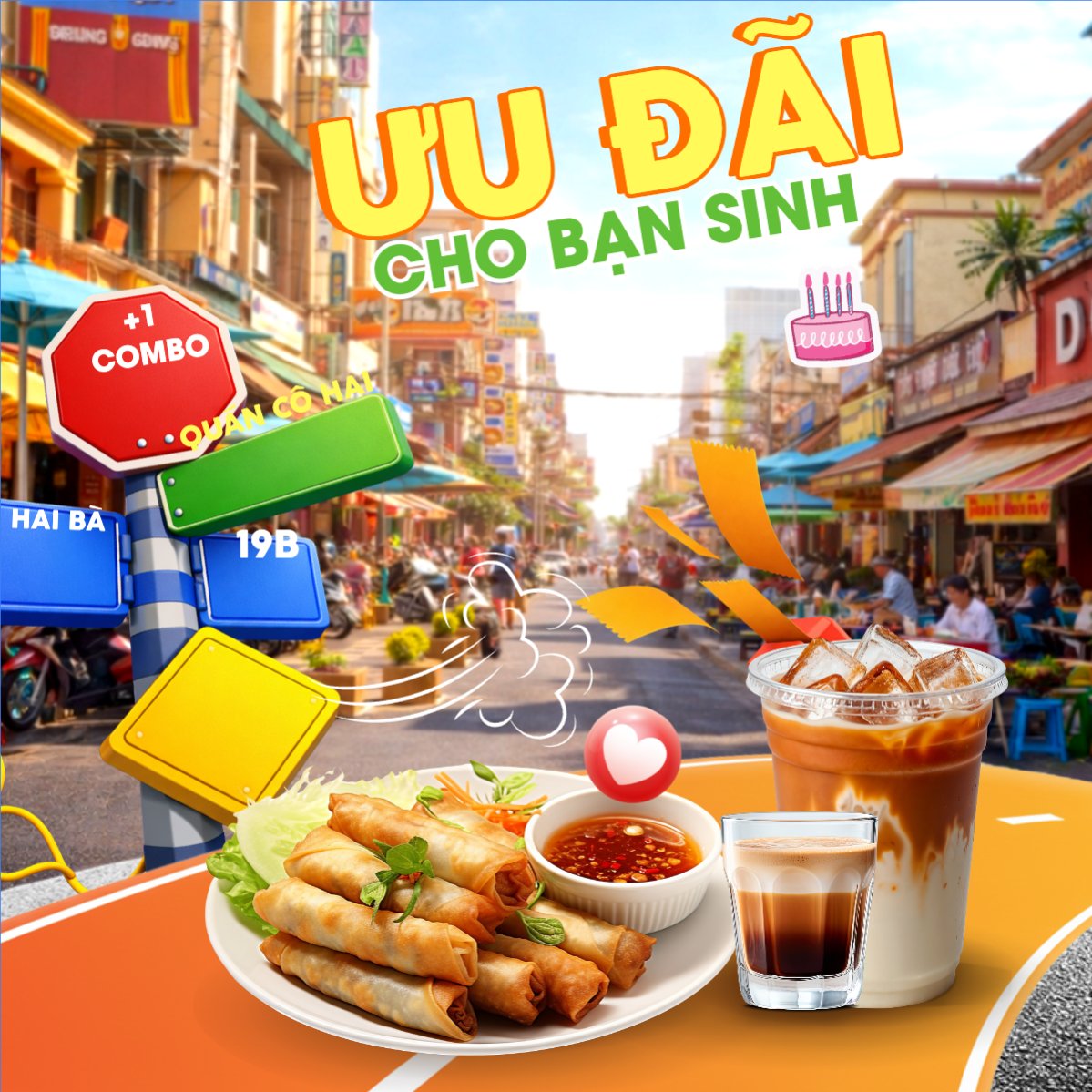 Ưu đãi cho bạn sinh tháng tư