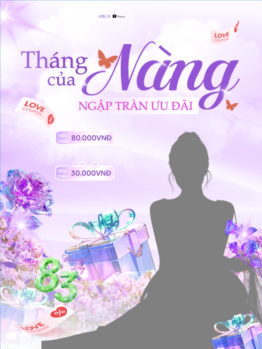 Tháng của nàng ngập tràn ưu đãi