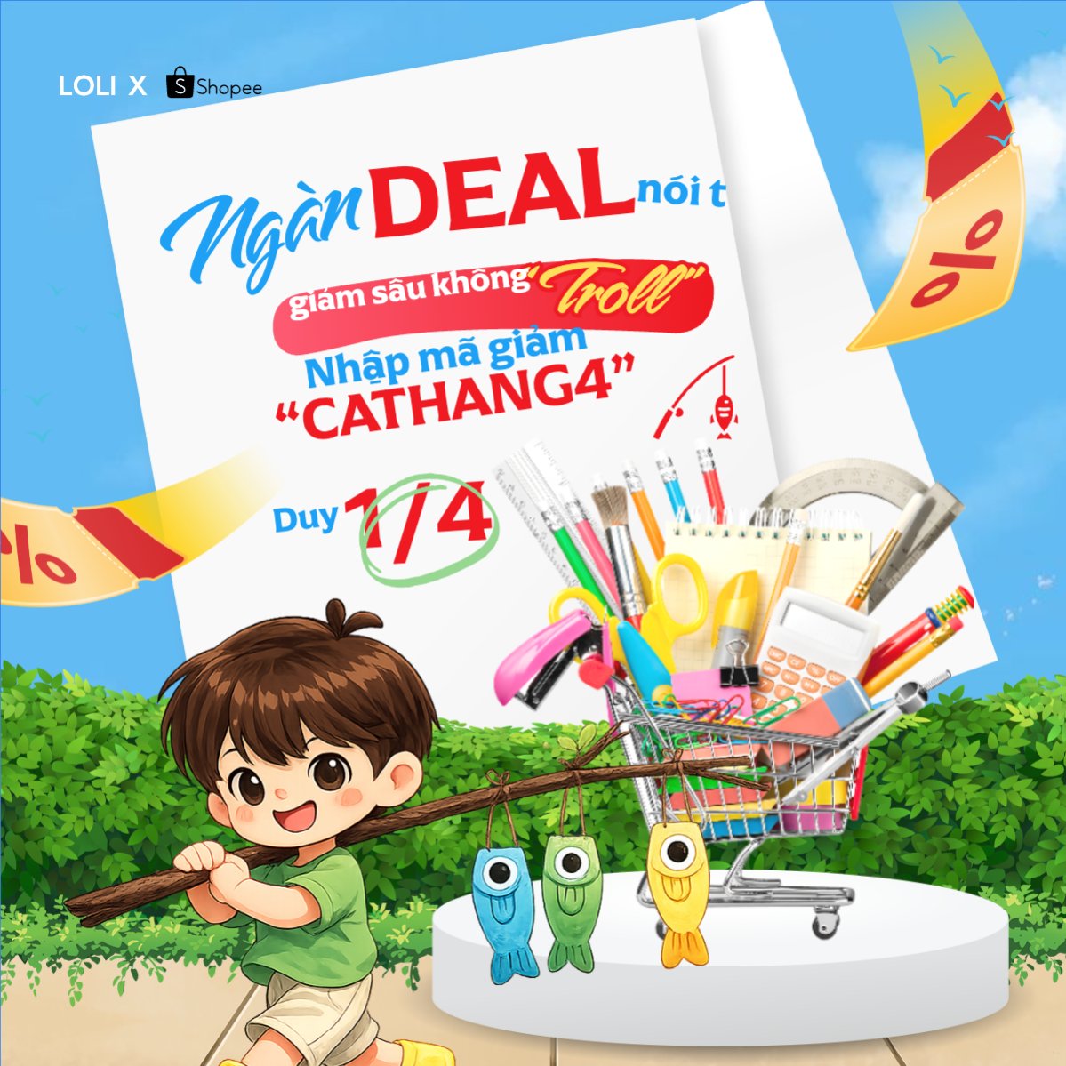 Ngàn Deal nói thật giảm sâu không Troll