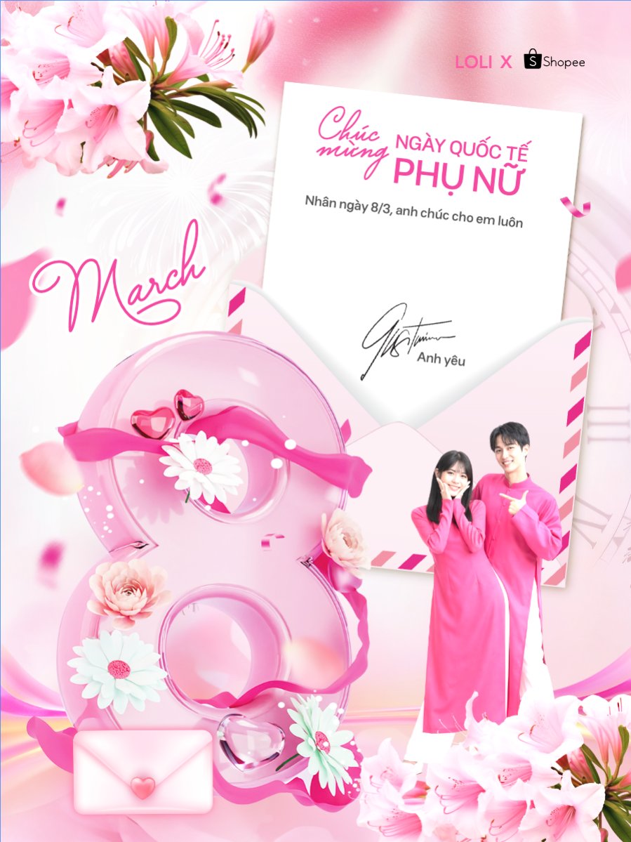 Chúc mừng ngày Quốc tế phụ nữ 8/3