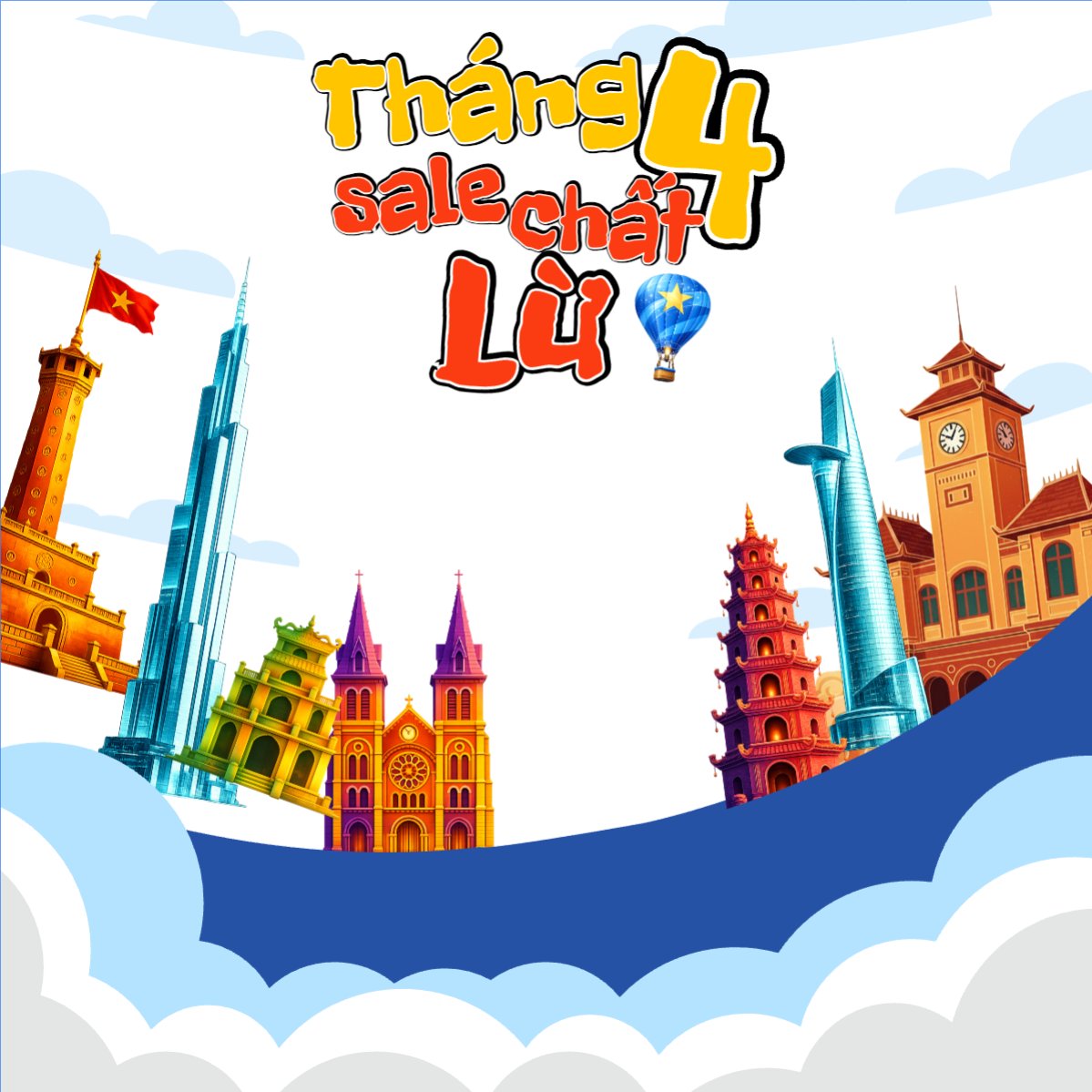 Tháng 4 sale chất lừ