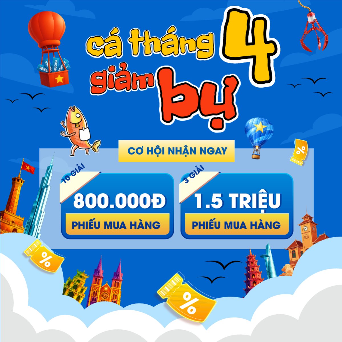 Tháng 4 sale chất lừ