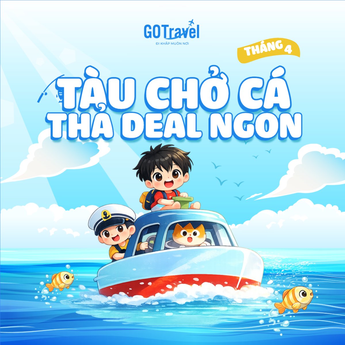 Tàu chở cá thả deal ngon