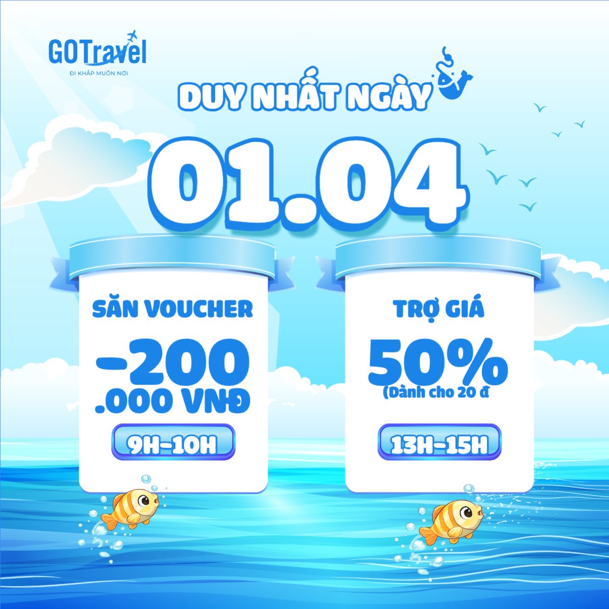 Duy nhất ngày 01.04