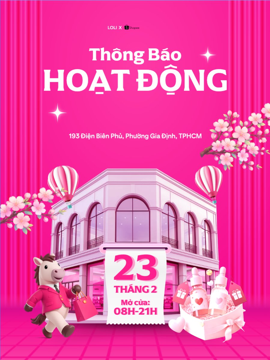 Thông báo hoạt động trở lại