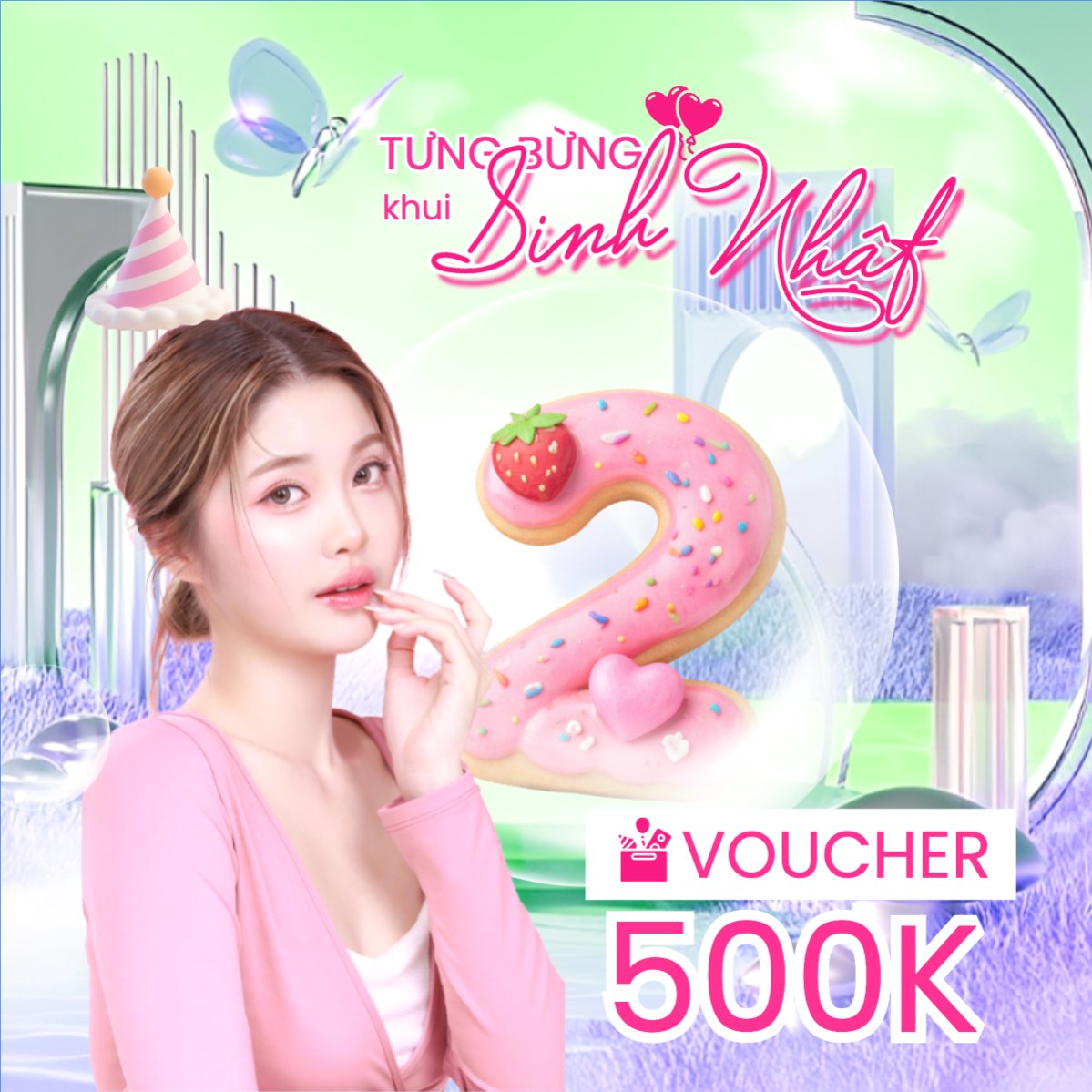 Tưng bừng khui quà sinh nhật